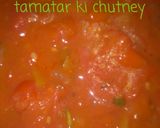 चटपटी टमाटर की चटनी (chatpati tamatar ki chutney recipe in Hindi) रेसिपी चरण 4 फोटो