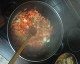 Foto del paso 5 de la receta: Estofado de pollo con berenjena y papas