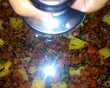 A picture of step 9 of Mix Vegetables.