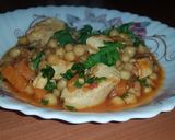 Pas rețetă Mâncare de năut cu piept de pui 5 fotografie