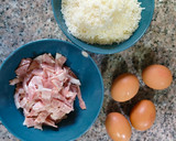 Foto del paso 2 de la receta: Carbonara casi verdadera con bacon