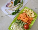 Foto langkah ke 1 dari resep Soto Sayur (soto nya para vegetarian).