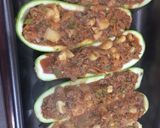 Foto del paso 4 de la receta: Zucchinis rellenos!