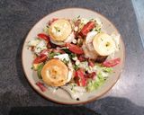 Une image de l'étape 6 de Salade de chèvre chaud.