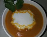 A picture of step 8 of Tomato soup.
