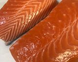 Foto langkah ke 1 dari resep Salmon Mentai.