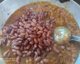 A picture of step 4 of Rajma.