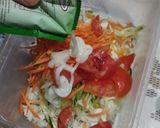 Foto langkah ke 3 dari resep Salad simple sat set.