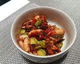 Foto langkah ke 7 dari resep Cumi Asin Pete.