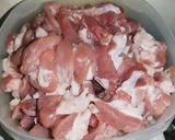 รูปขั้นตอนการทำที่ 1 ของ แกงเผ็ดหมูใส่มะเขือ
