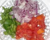 A picture of step 1 of Mango Salsa #MangoTango.