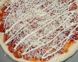 Foto langkah ke 5 dari resep Pizza teflon eggless.
