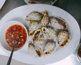 Hình bước làm 1 của món Ốc tỏi nướng mắm tiêu đen