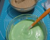 Foto langkah ke 5 dari resep Pandan Milo Chiffon Cake.