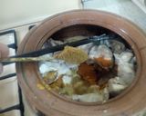 A picture of step 9 of Chicken Handi.