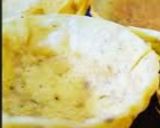 A picture of step 6 of Sizzling hot katori chaat.