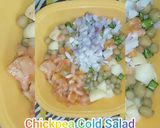 A picture of step 3 of Chickpea cold Salad🥗.