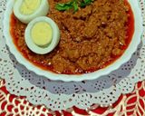 A picture of step 6 of Mutton Keema.