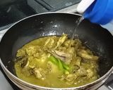 A picture of step 6 of Green Masala Chicken Curry.
