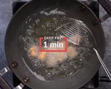 A picture of step 3 of Chettinad Paneer Fry.