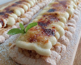 Foto del paso 8 de la receta: Coca de soletilla con manzana caramelizada, crema y azúcar quemada