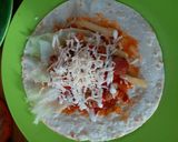Foto langkah ke 6 dari resep Tortila bolognese.