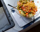 Foto del paso 5 de la receta: Ensalada Templada de (Habichuelas) Judías Verdes con Patata, Maíz y Atún