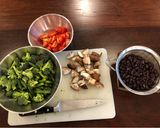 A picture of step 1 of Summertime Pasta Salad.