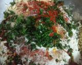 A picture of step 2 of Veg paratha.