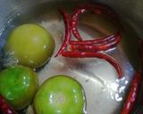 Foto del paso 1 de la receta: Salsa de chile de árbol 🌶️🧅🌿