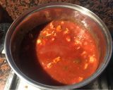 Foto del paso 2 de la receta: Polenta con salsa roja de pollo