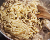 A picture of step 4 of My Beef Stroganoff.