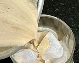 A picture of step 3 of Iced coffee with no milk and no sugar.