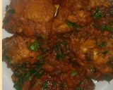 A picture of step 9 of Chicken curry.