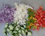 A picture of step 3 of Saucy Chicken Tikka Salad.