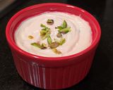 A picture of step 6 of Rose Shrikhand.