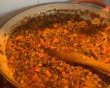 A picture of step 3 of Veggie shepherd’s pie with celeriac topping.