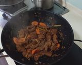 Hình bước làm 5 của món Bò Kho Sả/ Beef Stew