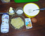 Foto langkah ke 1 dari resep Roti Kentang Fibercreme Or Roti Fibercreme Kentang TANPA ULEN.
