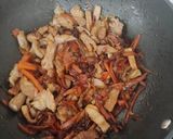 Foto del paso 2 de la receta: Arroz Hoisin con Verduritas y Cerdo al Wok