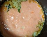 A picture of step 3 of Aloo Matar.