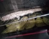 Foto del paso 5 de la receta: Pescada con papas al horno