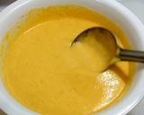 A picture of step 3 of Schezwan Moong Dal Chila.