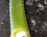 Foto del paso 1 de la receta: Agua con cristales de aloe vera "medicinal"