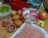 Foto langkah ke 1 dari resep Orak arik sosis asam manis.