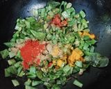 A picture of step 4 of Avarakai poriyal /board beans subzi #chefDeena’s.