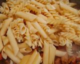 A picture of step 7 of Red sauce Pasta.