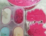 Foto langkah ke 4 dari resep Puding Buah Naga.