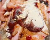 A picture of step 2 of Chicken with Sherry.