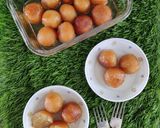 A picture of step 5 of Gulabjamun (using khoya).